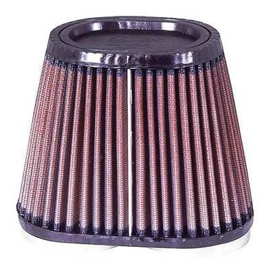 K&n custom air filter 6 1/4" l x 3 3/4" w oval tapered red cotton gauze element