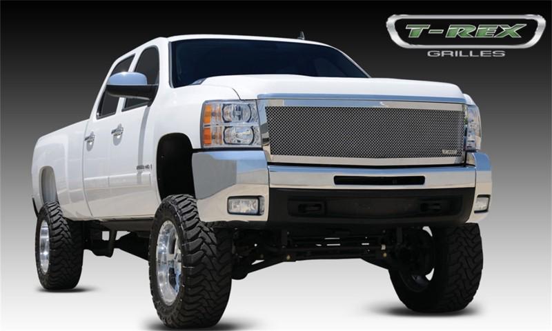 T-rex grilles 54113 upper class; mesh grille silverado 2500 hd silverado 3500