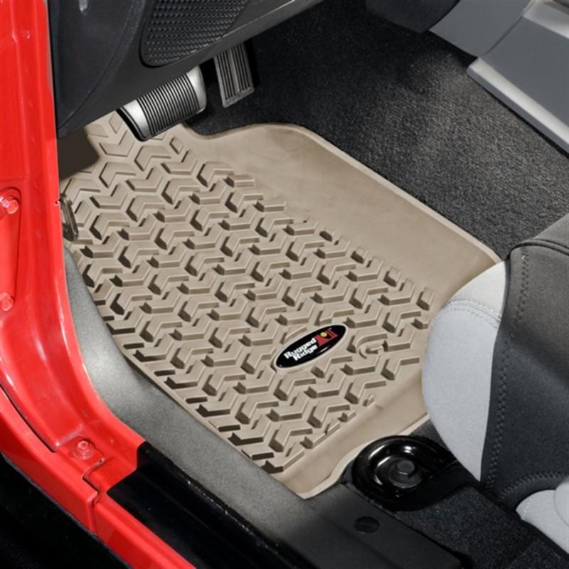 Rugged ridge 13920.01 all terrain; floor liner 07-13 wrangler