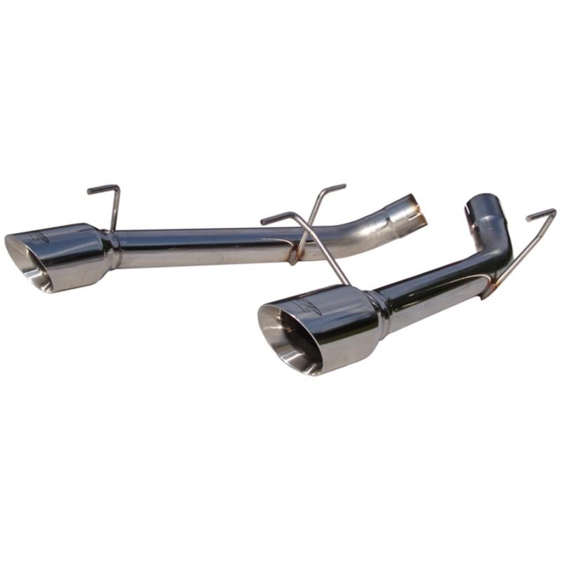 Mbrp exhaust s7202304 pro series; dual axle back muffler delete pipe mustang