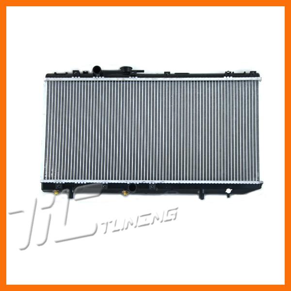 Brand new cooling radiator assembly 91-95 toyota tercel paseo 1.5 l4 auto a/t