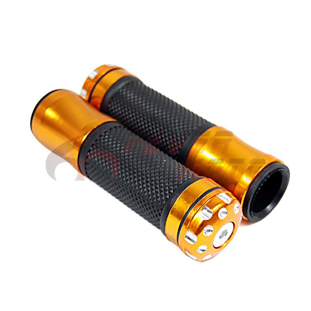 Fm motorcycle golden black handlebar grip for honda yamaha suzuki brand new