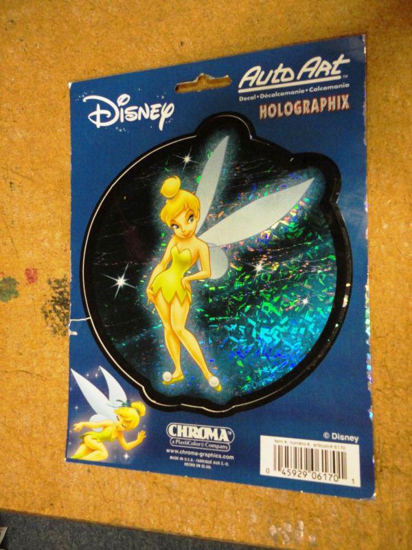 Chroma tinkerbell standing decal sticker 6 x 8 free shipping 