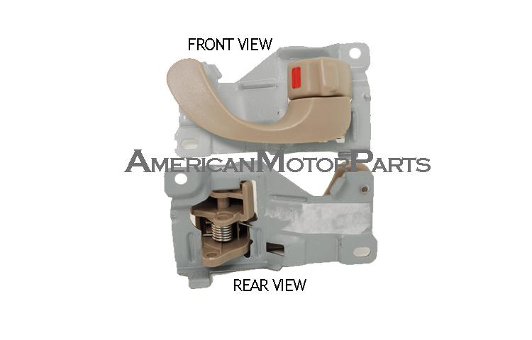 Depo right replacement inside front door handle 99-03 mitsubishi galant mr462138