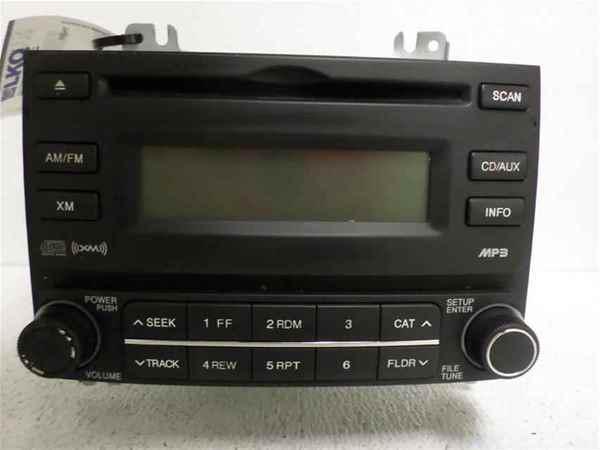 07 08 09 10 hyundai elantra cd mp3 player radio oem lkq