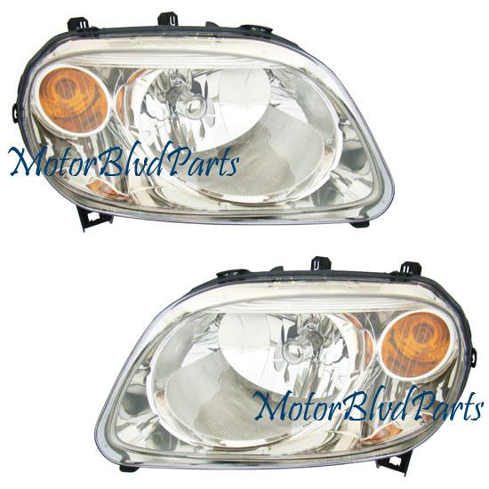 06-10 chevy hhr w/o rpo-b2e headlights left+right set