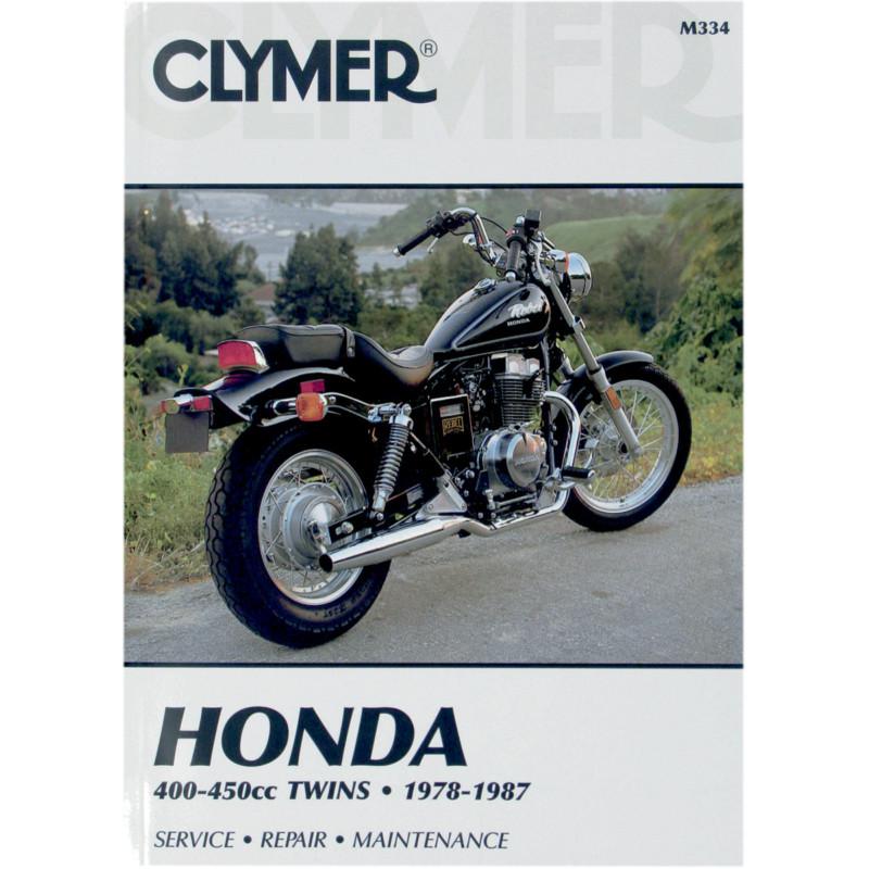 Clymer m334 repair service manual honda 400-450cc twins 1978-1987