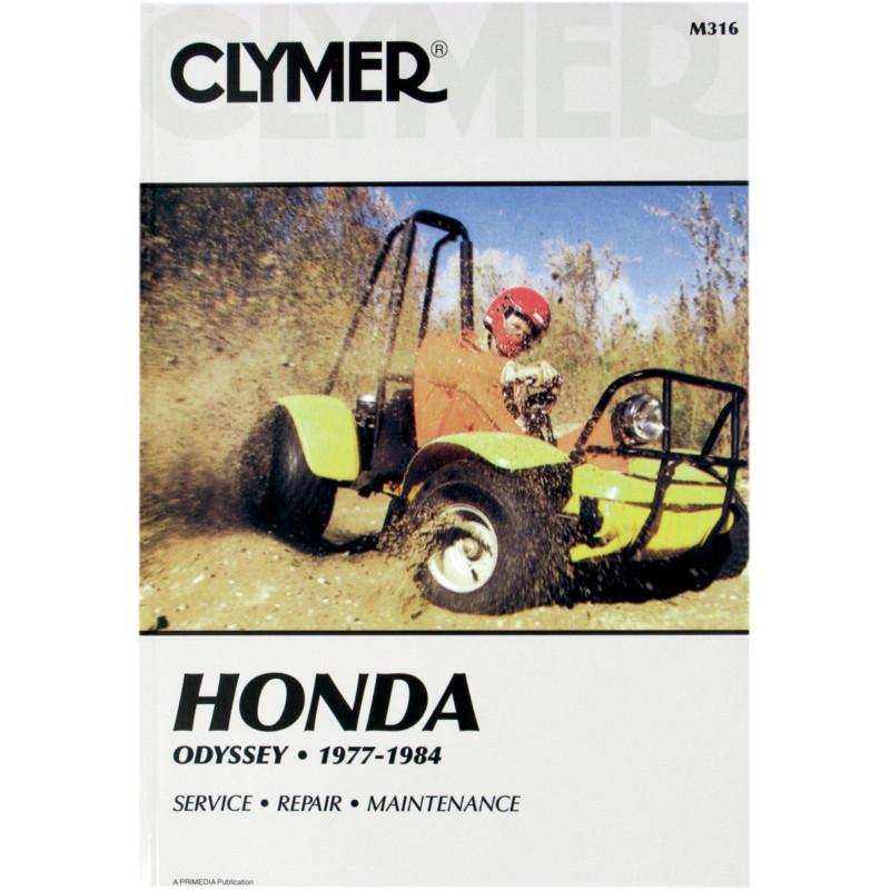 Clymer m316 repair service manual honda fl250 odyssey 1977-1984