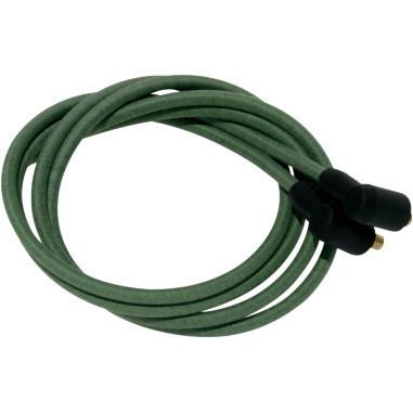 Nyc choppers grn-wire 7mm suppression core spark plug wires green