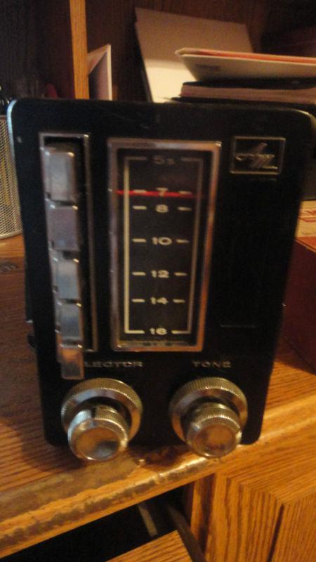 1967-68-69  amc am pushbutton radio w knobs - rebel marlin ambassador  matador