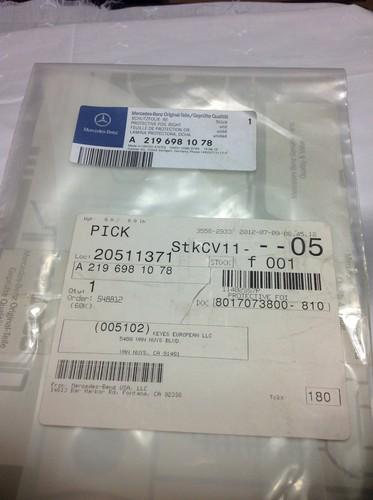 Mercedes-benz part number: a2196981078 protective foil right