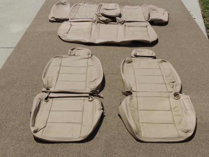 Ford five hundred 500 leather interior seat covers seats 2005 #89