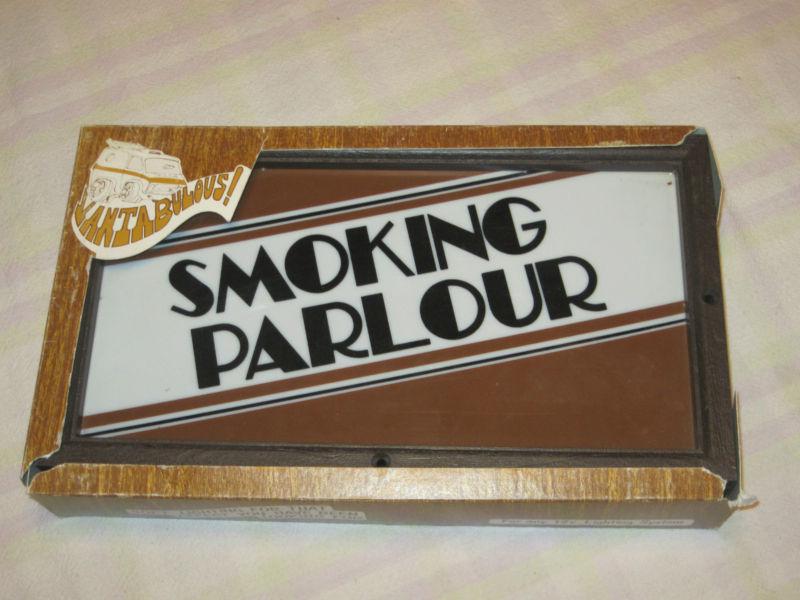 Vintage nos 1970's smoking parlour 12 volt interior lighting - cool!