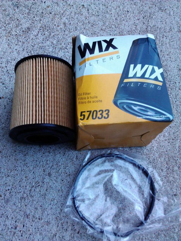 Wix 57033 cartridge oil filter 3.0 motor  (brand new)