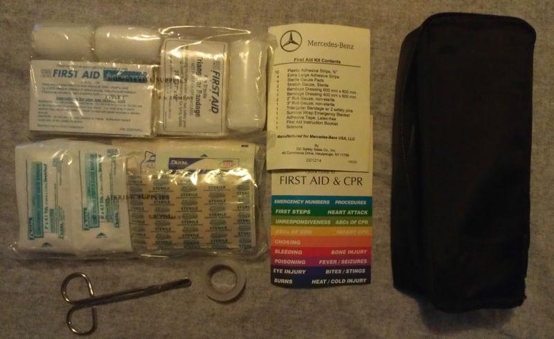 Mercedes-benz complete first aid kit, unused, mbp# q 4 86 0043