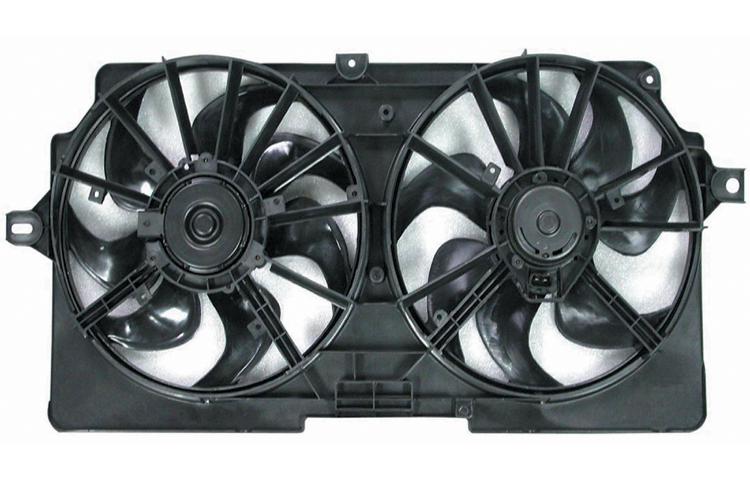 Depo replacement ac condenser radiator cooling fan chevy oldsmobile pontiac