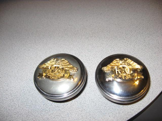 Harley davidson gas caps one left hand one right hand 