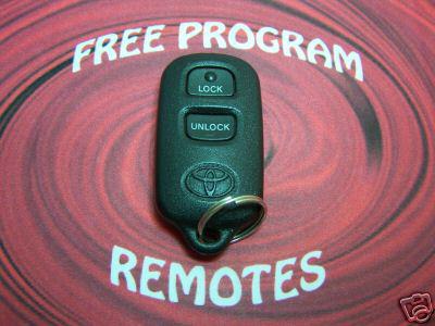 1 keyless remote toyota 03-07 corolla 00-04 camry 99-02 sienna fcc id: gq43vt14t