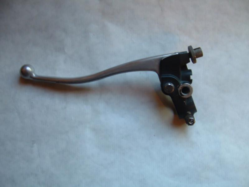 Kawasaki kz1000 p police clutch lever mirror mount cable adjuster used kz 1000