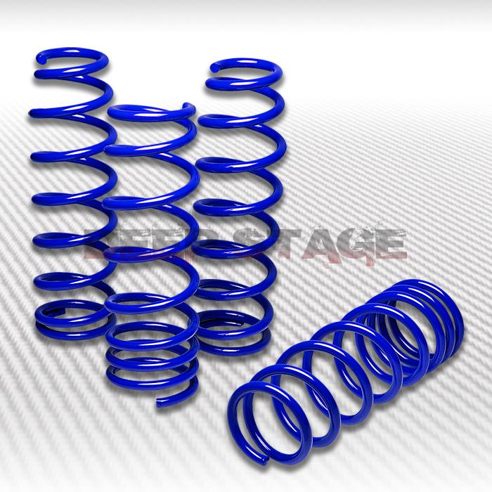 1.25"drop sport suspension lowering spring/springs 04-08 acura tl ua6/ua7 blue