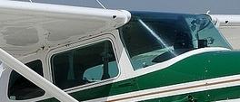 Cessna 180 full set clear 4 side windows plus windshield