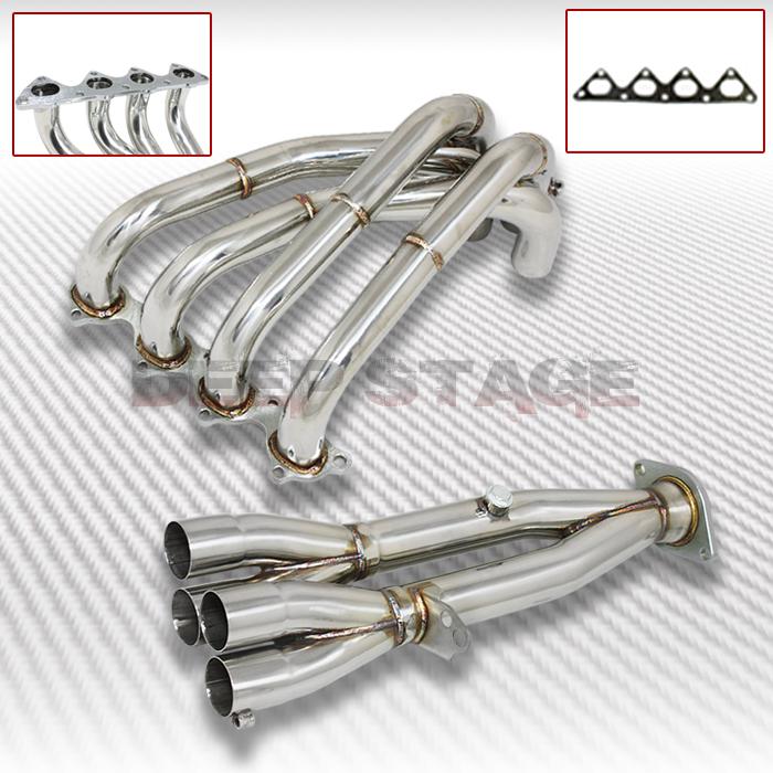 Tri-y racing exhaust manifold header extractor 94-01 integra gsr/type-r/civic si