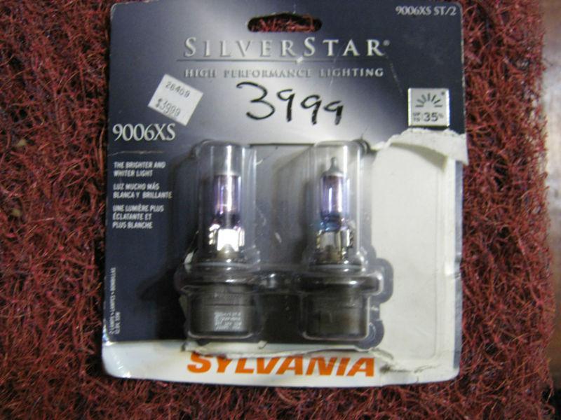 2 sylvania usa 9006xs silverstar replacement bulbs