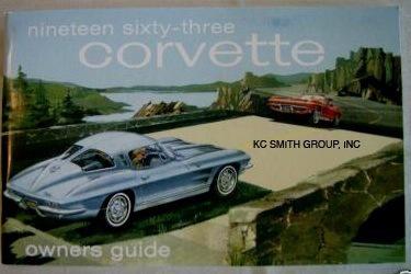 1963 corvette owners manual