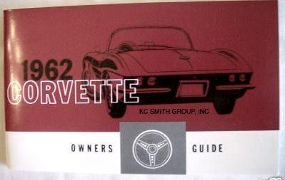 1962 corvette owners manual