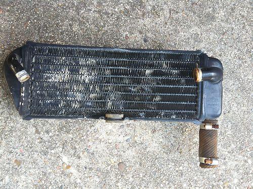 1992 suzuki rm250 rm 250 left side radiator