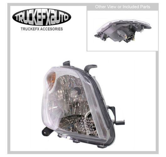 New headlight lamp passenger right side clear lens halogen rh hand sc2519102