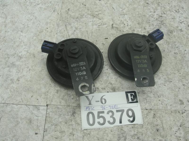 1996 1997 1998 rl horn high low note alarm speaker buzzer set oem