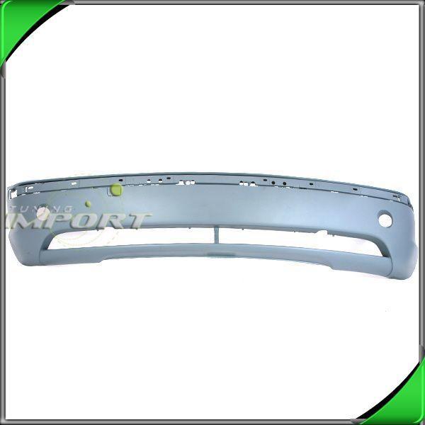 02-05 bmw e46 4/5dr front bumper cover replacement abs plastic prime paint ready