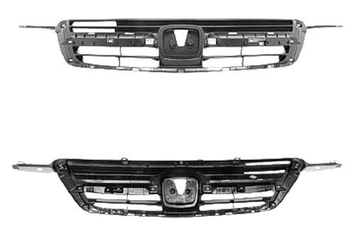 Replace ho1200159 - 02-04 honda cr-v grille brand new truck suv grill oe style