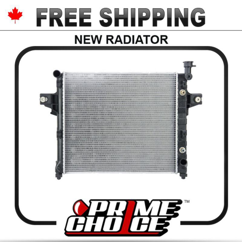 New direct fit complete aluminum radiator - 100% leak tested rad for 4.7l