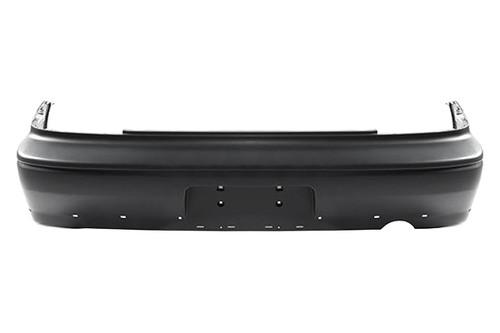 Replace mi1100261c - 02-03 mitsubishi lancer rear bumper cover factory oe style