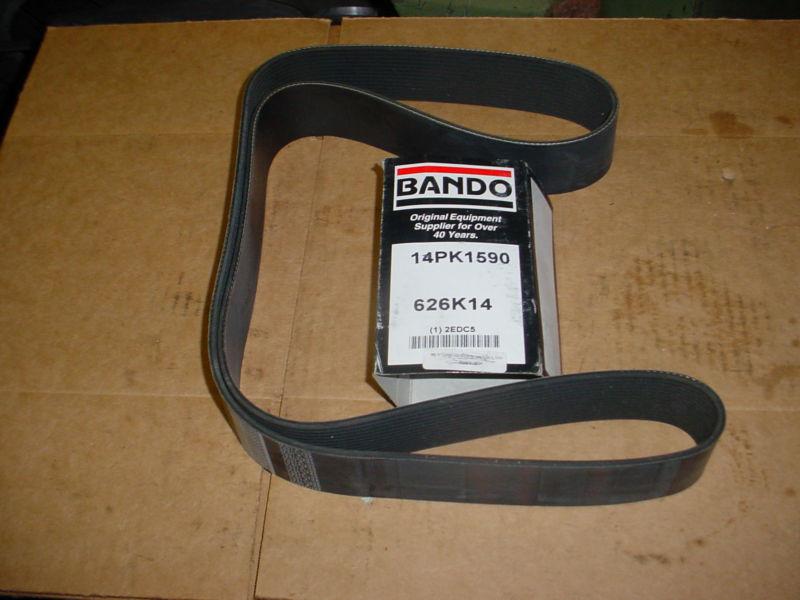 Bando serpentine belt for semi tractor truck or blower supercharger engine parts