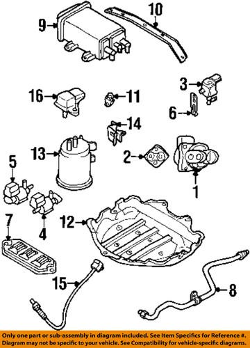 Mazda oem fsy120300 9u egr valve