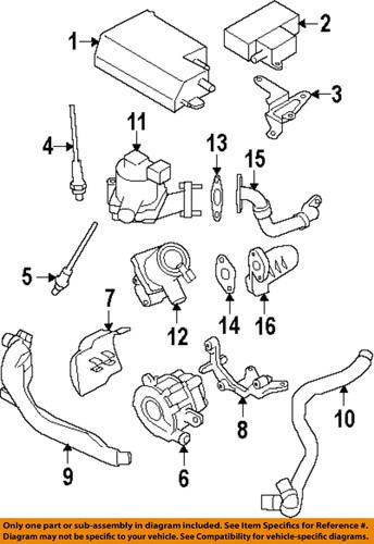 Subaru oem 14845aa270 air pump check valve/air pump check valve -gulp