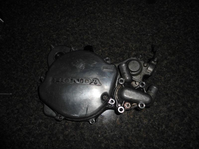 00 01 honda cr 125 cr125 clutch cover inner and outer engine motor covers 