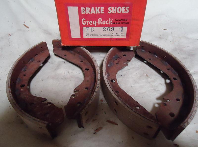 1965-72 volkswagen grey-rock brake shoes rear only