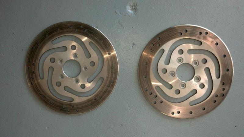 Harley davidson sportster nightster front and back brake rotors 2009