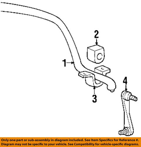 Lincoln oem f5oy5486b stabilizer bar-stabilizer bar bracket