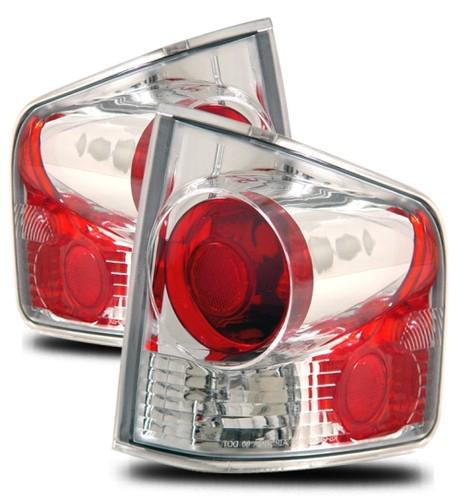 94-04 chevy s10/gmc sonoma/96-00 isuzu hombre chrome altezza tail lights housing