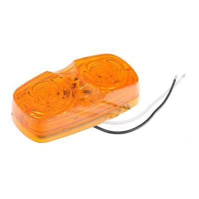 Summit trailer light marker rectangle 4.00" width x 2.00" height led amber