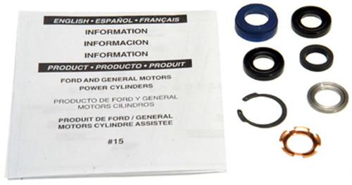 Edelmann 7877 steering power cylinder kit-power cylinder piston rod seal kit