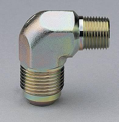 Aeroquip fbm2629 fitting 90 degree -8 an male to 3/4" npt male steel each