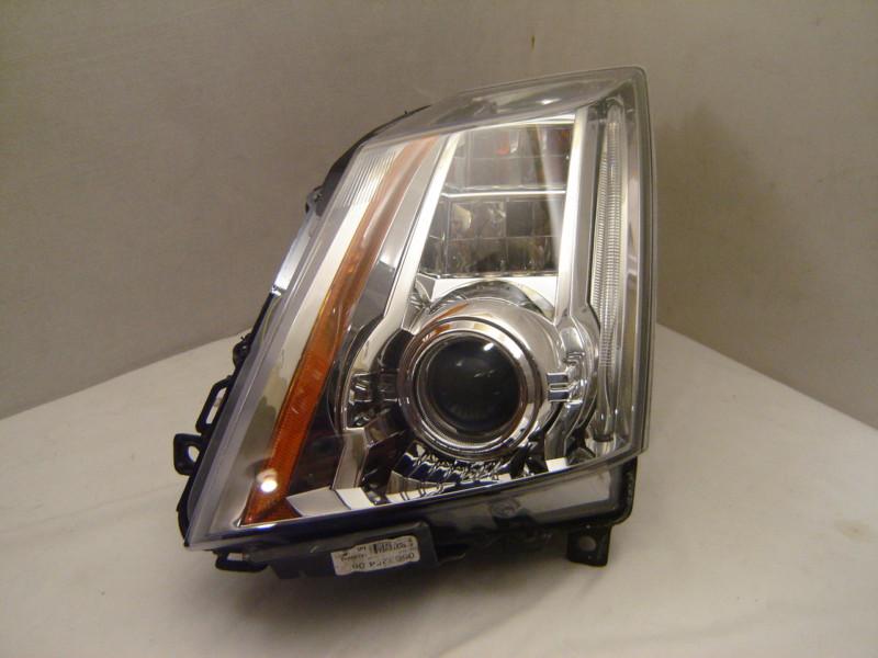 Cadillac cts-v / cts left xenon hid headlight 08 09 10 11 oem chrome