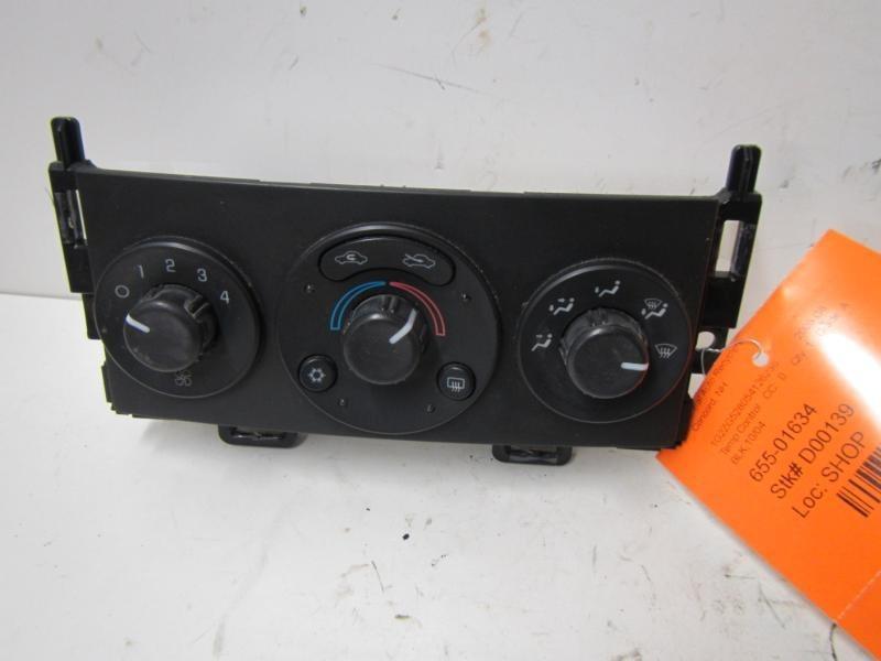 05 06 07 08 09 pontiac g6 temperature control man cont opt c60 116592