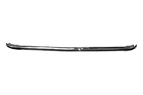 Goodmark gmk242280071a - 71-72 plymouth barracuda rear chrome bumper face bar